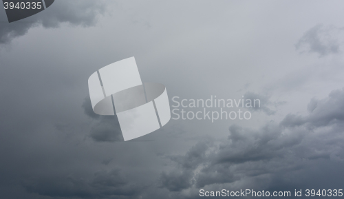 Image of dark rainy sky