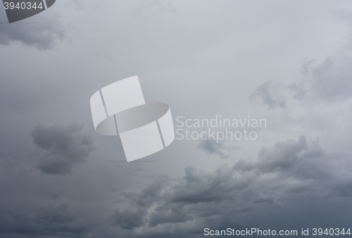 Image of dark rainy sky