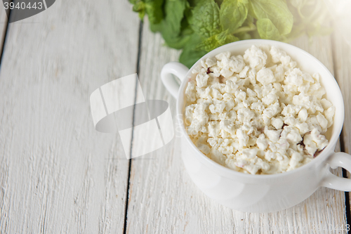 Image of curd in a bowl