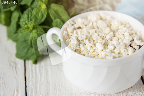 Image of curd in a bowl