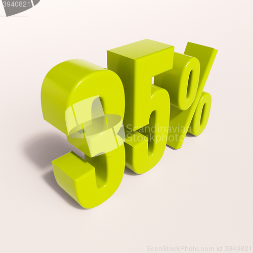 Image of Percentage sign, 35 percent