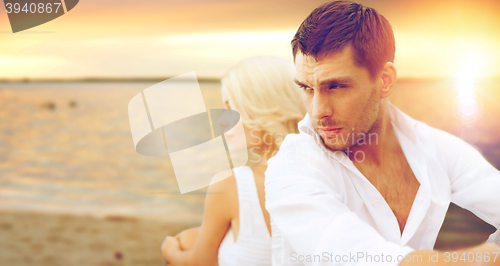 Image of couple at sea side