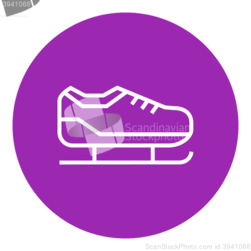 Image of Skate line icon.