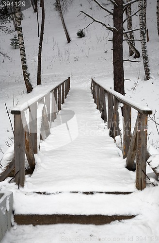 Image of Wooden bridge