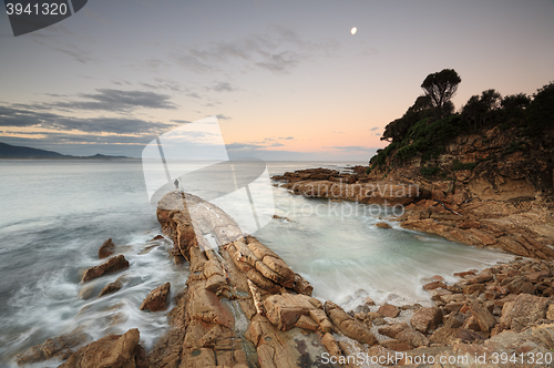 Image of Dusk light at Bermagui, south coast Australia