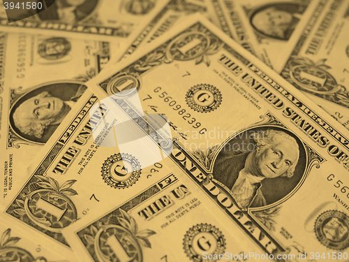 Image of Dollar notes 1 Dollar - vintage