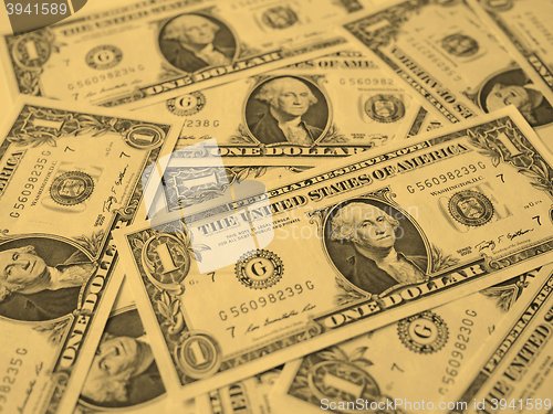 Image of Dollar notes 1 Dollar - vintage