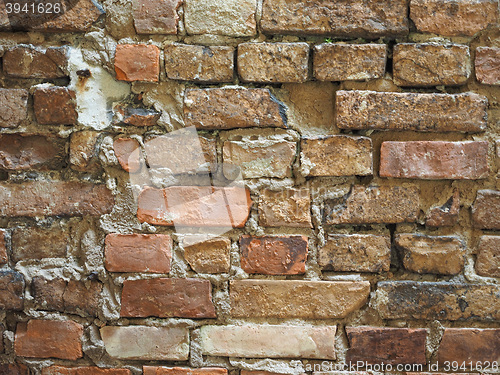 Image of Red brick wall background
