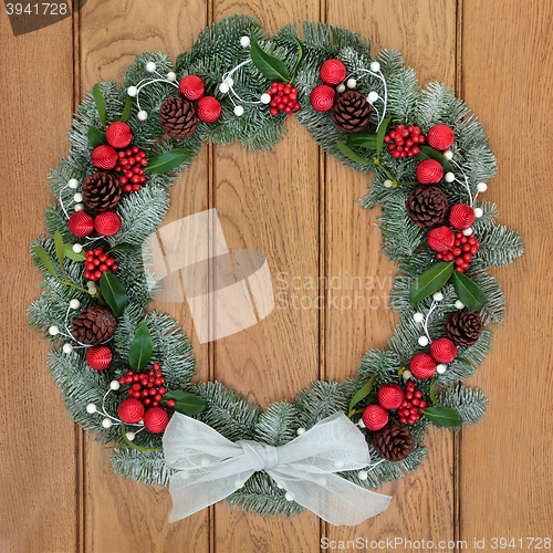 Image of Christmas Spruce Fir Wreath