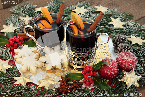 Image of Mulled Wine at Christmas