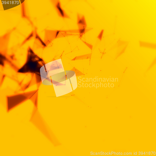 Image of Abstract network connection background