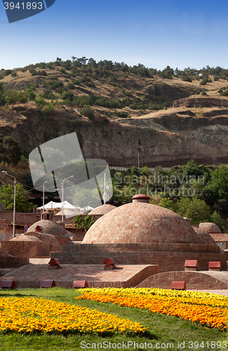 Image of Tbilisi sulfuric baths, Georgia.