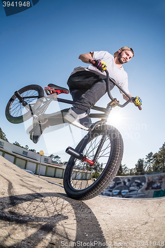 Image of BMX Bike Stunt