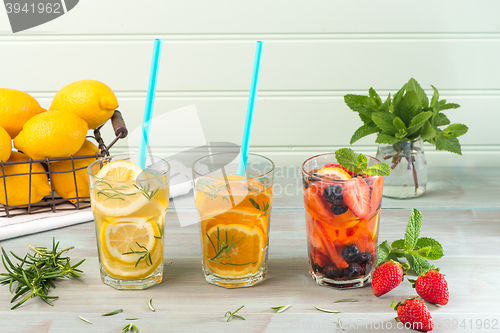 Image of Detox water cocktails