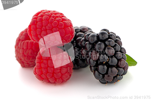Image of Raspberry with blackberry 