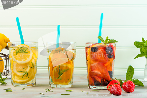 Image of Detox water cocktails