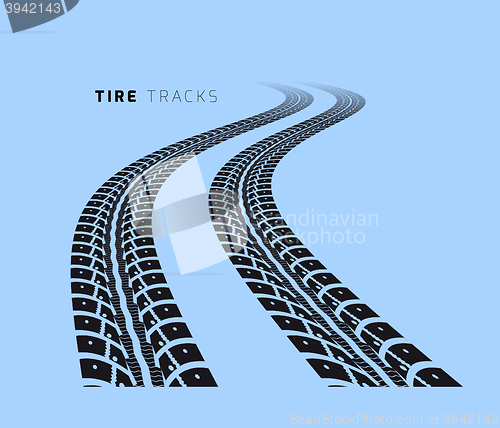 Image of Tire tracks