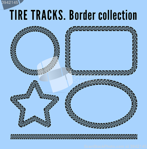 Image of Tire tracks