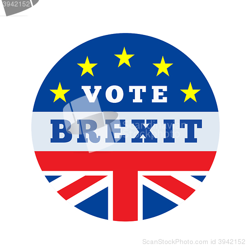 Image of Brexit vector illustration