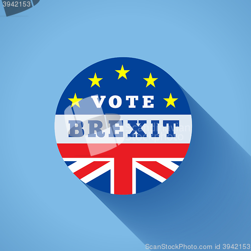 Image of Brexit vector illustration