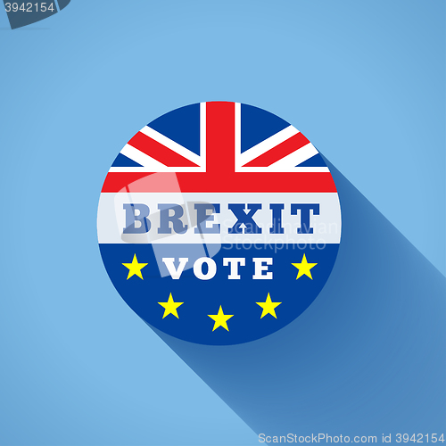 Image of Brexit vector illustration