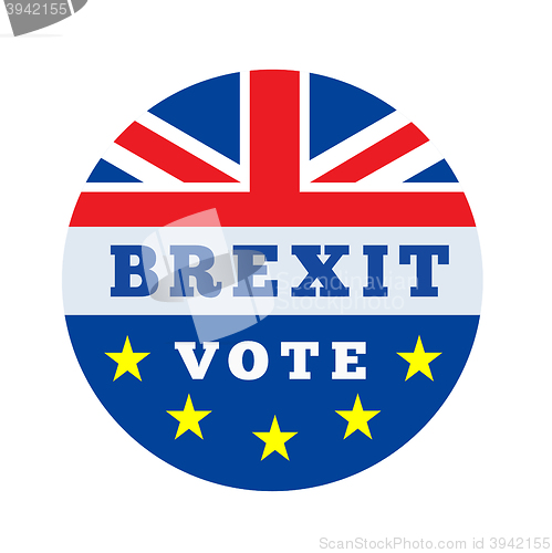 Image of Brexit vector illustration