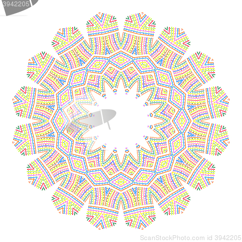 Image of Abstract colorful shape