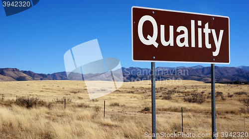 Image of Quality road sign