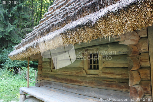 Image of old rural house in Carpathian region