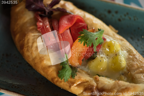 Image of Georgian dish khachapuri