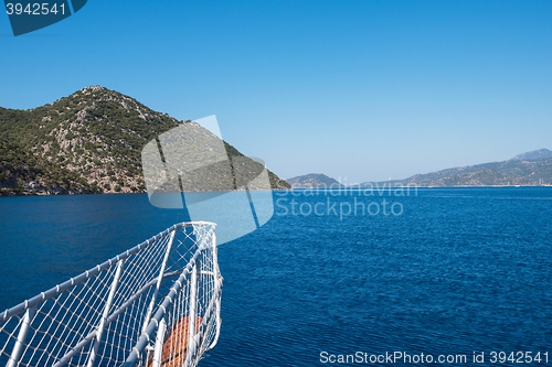 Image of ancient city on the Kekova