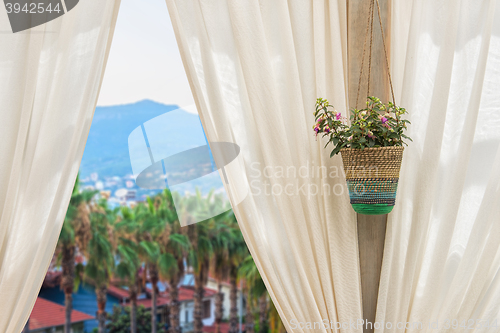 Image of view from hotel in Alanya