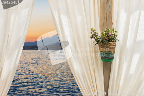 Image of view from hotel in Alanya