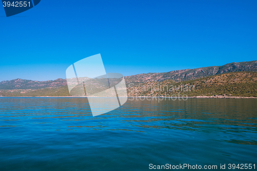 Image of ancient city on the Kekova