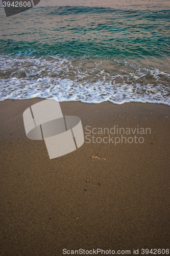 Image of sea in the evening