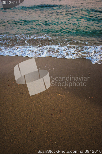 Image of sea in the evening