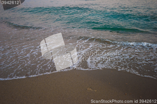 Image of sea in the evening