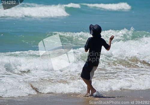 Image of boy at the beach