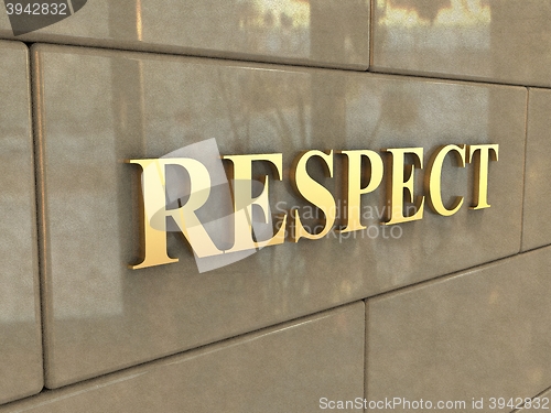 Image of Word Respect