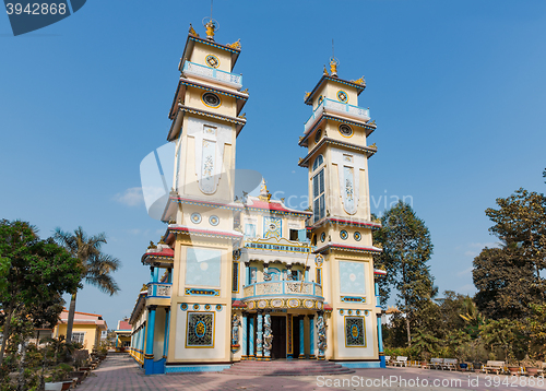 Image of Cao Dai temple in Vietnam