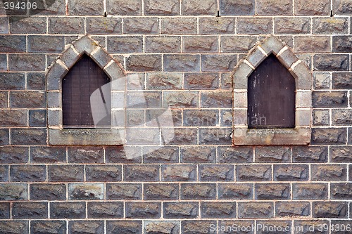 Image of castle windows