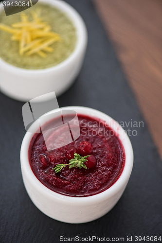 Image of Refreshing cranberry sorbet