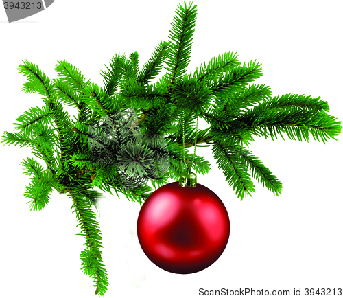 Image of Christmas tree decorations