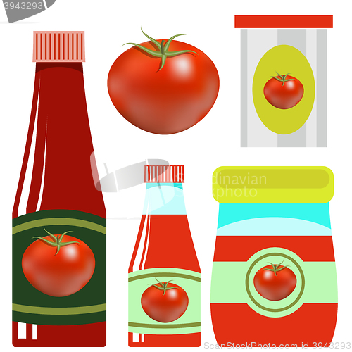 Image of Set opf Tomato Ketchups