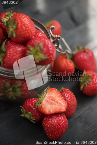 Image of Fresh ripe strawberry