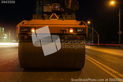 Image of repairing the road