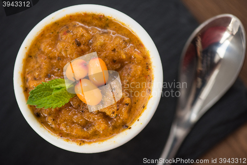 Image of tasty seabuckthorn sorbet jam