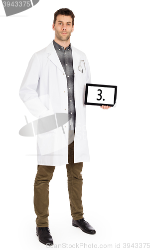 Image of Doctor holding tablet - Number 3