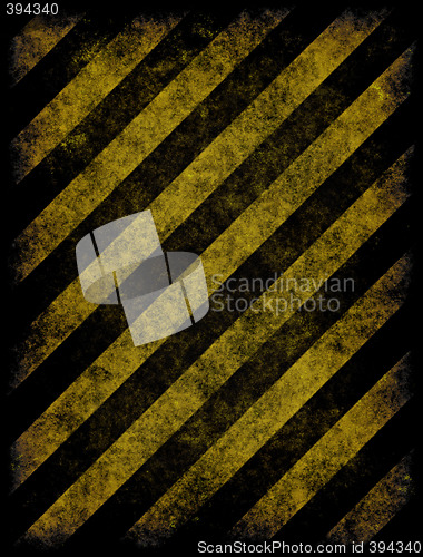 Image of hazard stripes