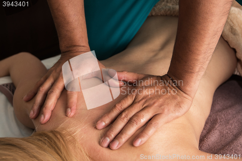 Image of massage at spa